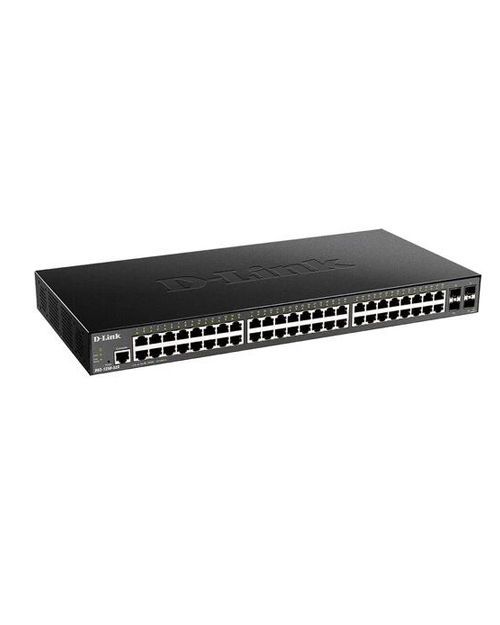 D-Link DGS-1250-52X/A1A WebSmart коммутатор 48 портами 10/100/1000Base-T и 4 портами 10GBase-X SFP+