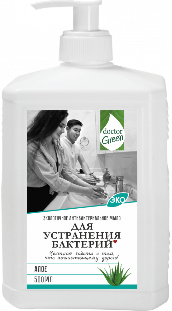 Антибактериальное мыло Doctor Green «Для устранения бактерий» 500мл в Таразе.