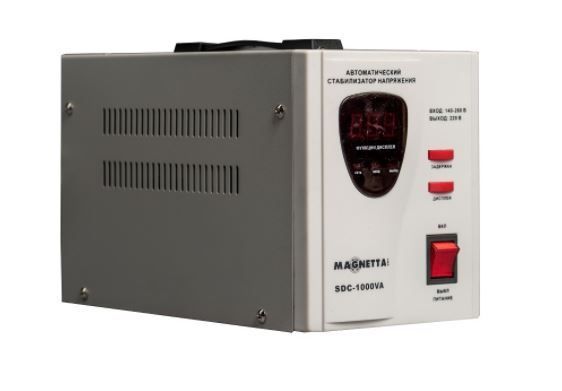 Magnetta, SDR-8000VA , Стабилизатор напряжения релейный, напольный, однофазный, LED дисплей, 4800W, шт в Таразе