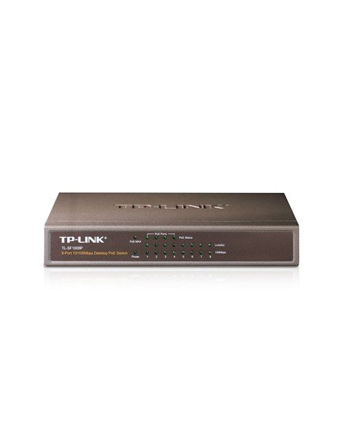 TP-Link TL-SF1008P Коммутатор 8-порт10/100 неуправляемый с 4 PoE